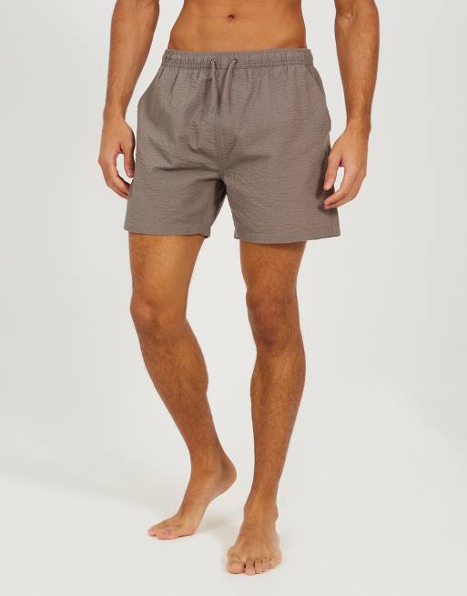 Brave Soul - Shorts de baño color topo de sirsaca