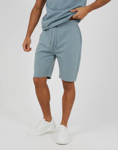 Brave Soul – Shorts in Hellblau mit elastischem Bund - view 1