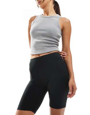 Brave Soul Brave Soul sindy legging shorts in black