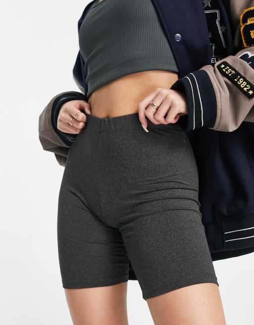 Gray on sale legging shorts