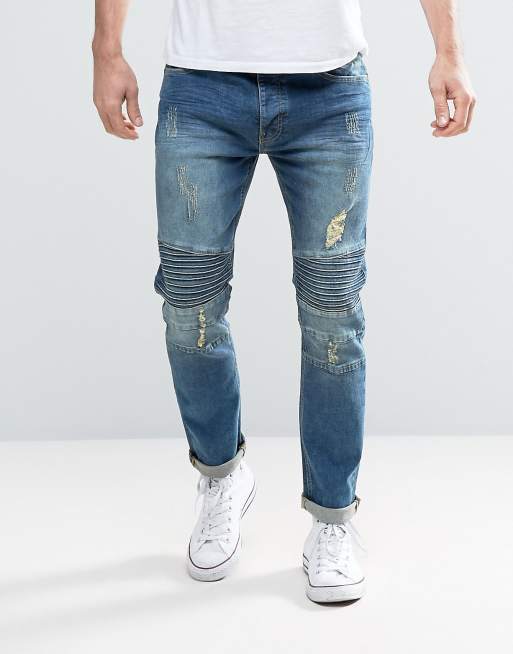 Asos biker jeans best sale