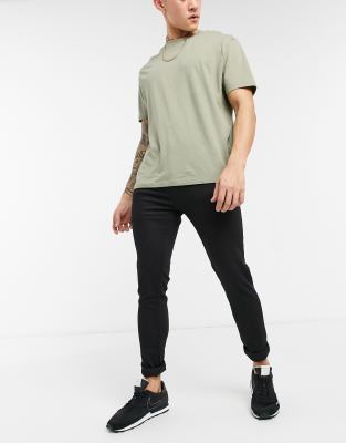 Brave Soul skinny jeans in black