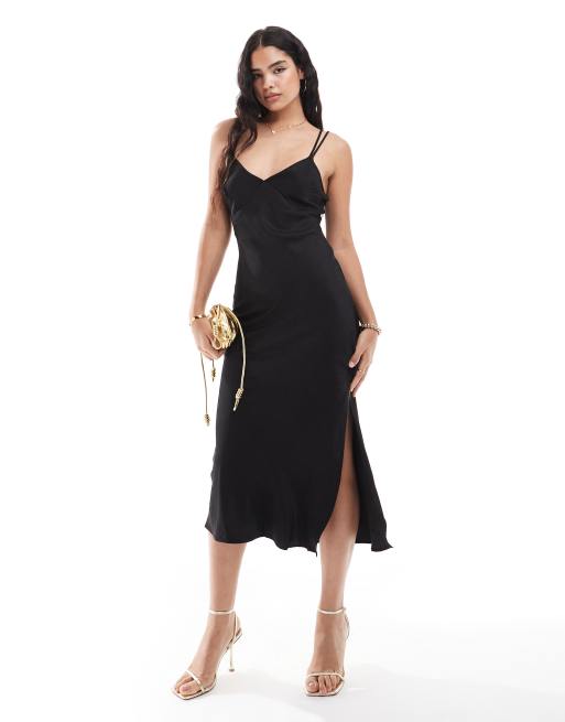 Brave Soul - Slipdress in zwart