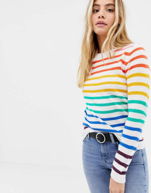 brave soul rainbow jumper