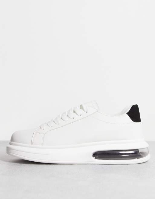 Brave Soul - Sneakers met dikke bubbelzool in wit