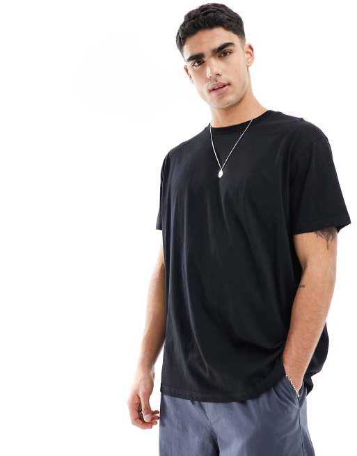 Brave Soul - Sort oversized T-shirt
