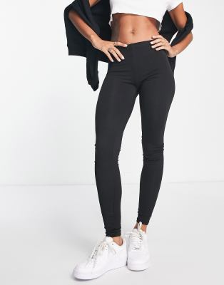 Brave Soul South High Rise Leggings In Black