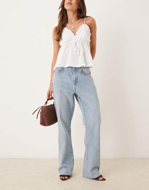 Brave Soul Straight leg jeans in blue - view 1