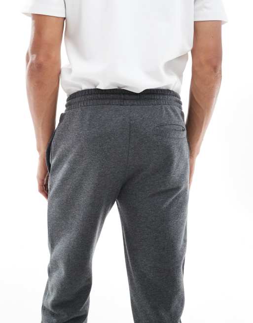 Brave Soul straight leg sweatpants with drawstring waist in charcoal gray, 5 of 5