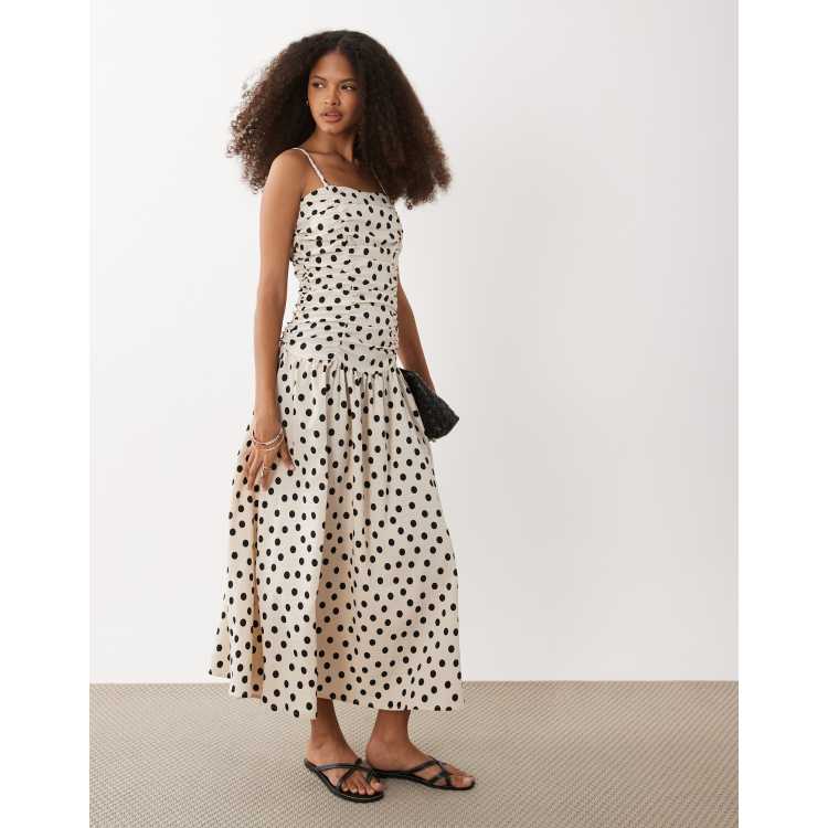 knee length dresses for ladies Polka Dot Dress main image 0