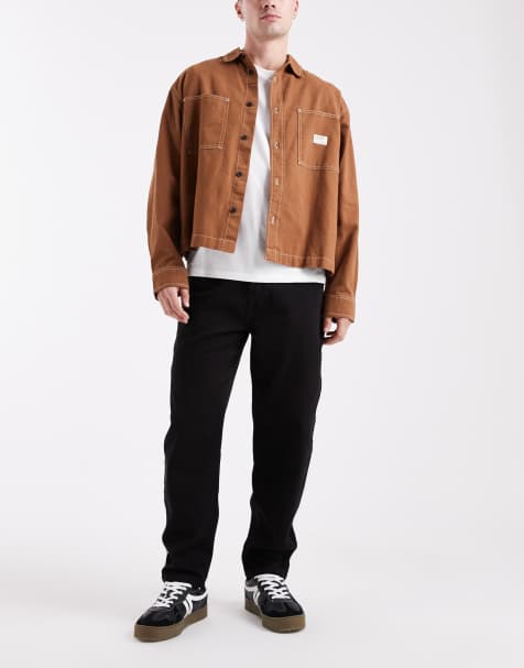 Brave Soul – Svarta jeans med ledig passform - view 1