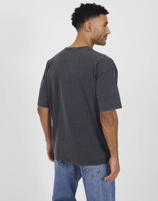Brave Soul - T-shirt grigio scuro con grafica, 2 di 4