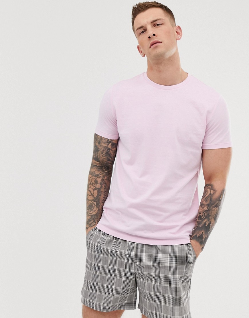 Brave Soul - T-shirt in cotone organico rosa