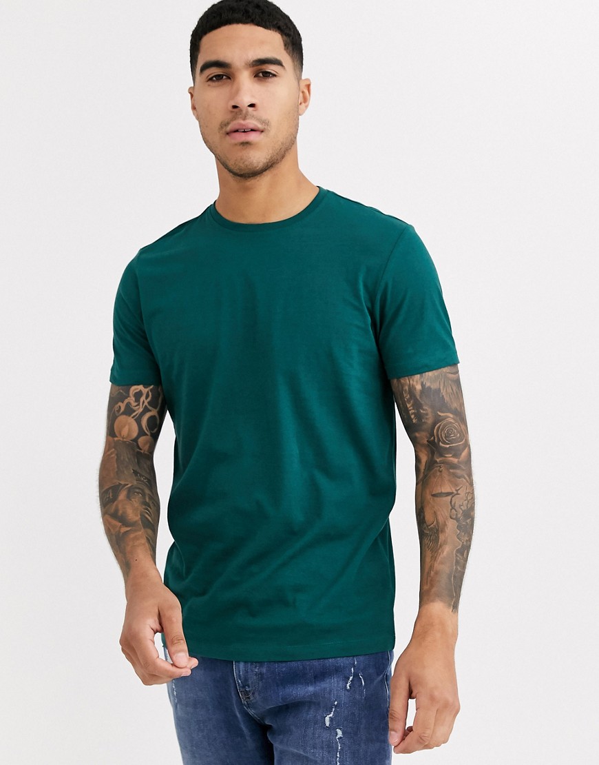 Brave Soul - T-shirt in cotone organico-Verde