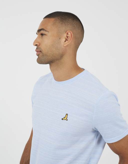 Brave Soul – T-Shirt in Hellblau mit Rundhalsausschnitt, 4 von 4