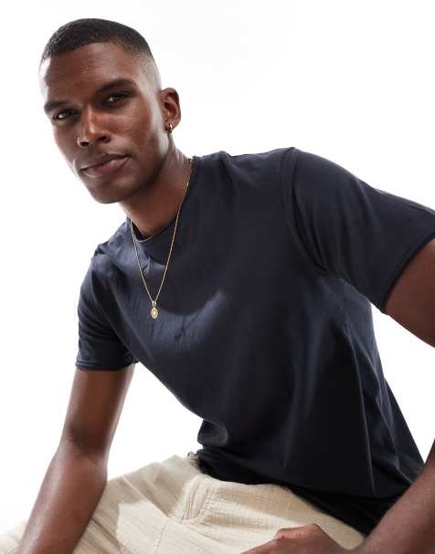Brave Soul - T-shirt met korte mouwen in marineblauw - view 1