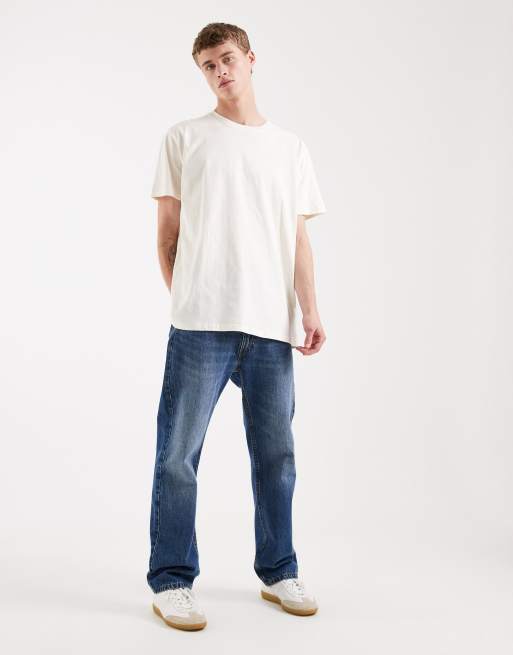 Brave Soul – T-shirt oversize z okrągłym dekoltem w kolorze ecru, 2 z 5
