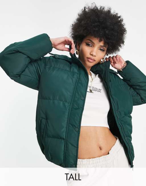 Brave Soul Tall Bunny hooded puffer jacket | ASOS