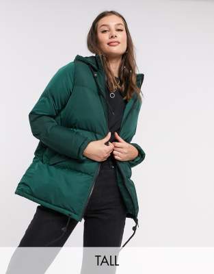 brave soul hooded puffer insulated jacket