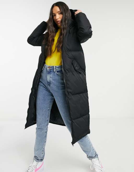 Brave soul tall cello long best sale puffer jacket