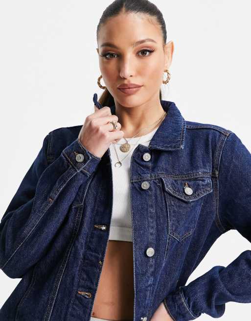 Brave Soul Tall Fielding denim jacket ASOS