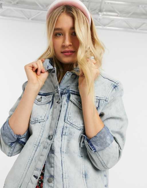 Giacca jeans lunga online