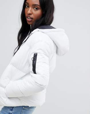 brave soul karen padded jacket with hood