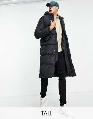 tall long padded coat