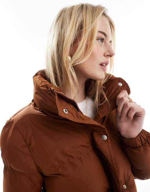 Brave Soul Tall – Slay – Steppjacke in Hellbraun, 4 von 4