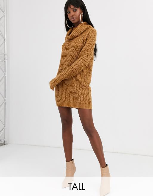 Camel cowl neck clearance jumper