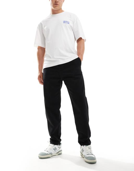 Brave Soul tapered pants in black, 3 of 5