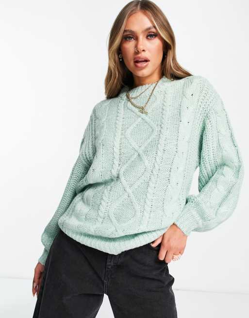 Pale green clearance jumper