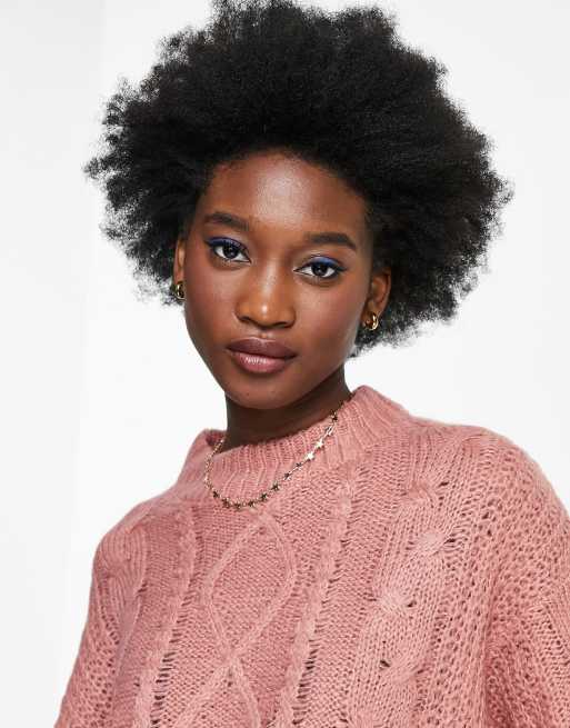 Brave Soul - Tokyo - Pull cosy oversize en maille torsadée, 2 de 4