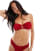 Brave Soul – Trägerloser Bikini in Rot - view 1