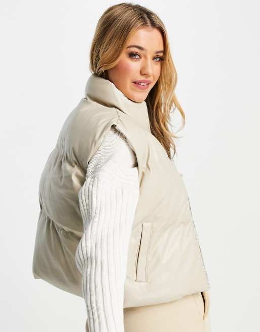 Brave Soul - Tropic - Foret vest i imiteret læder, 2 af 4