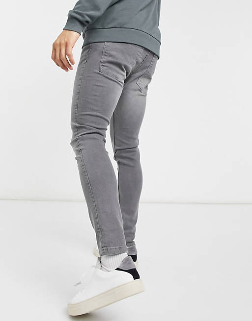 Brave Soul ultimate skinny jeans in grey