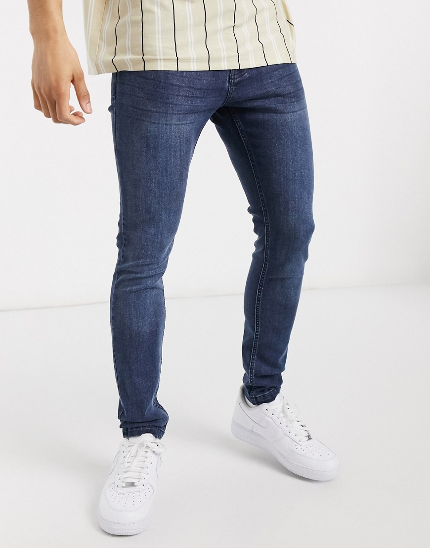 Brave Soul - Ultimate - skinny jeans-Marineblå