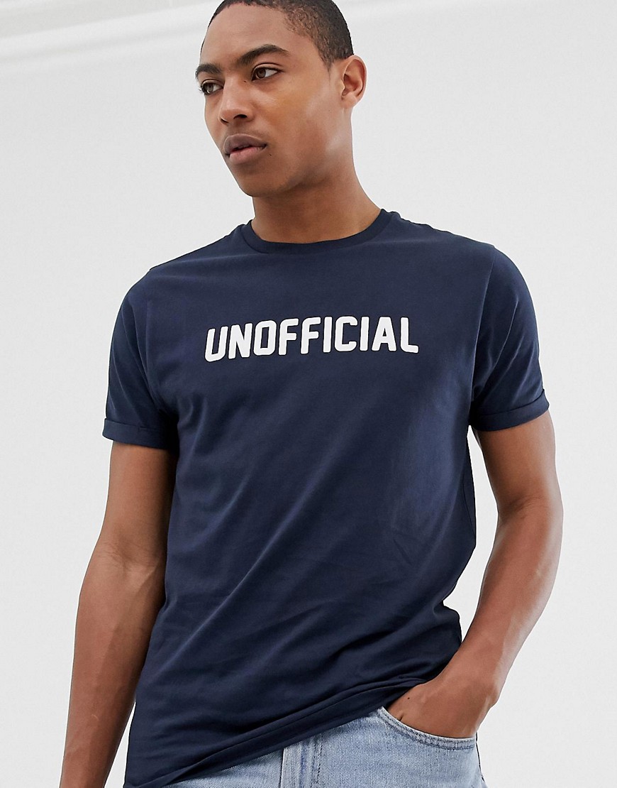Brave Soul - Unoffical - T-shirt-Navy