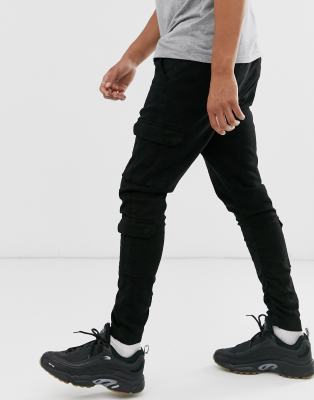 skinny utility trousers