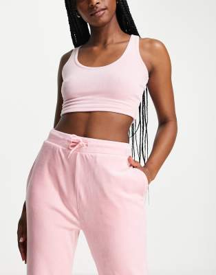 sweatpants crop top set