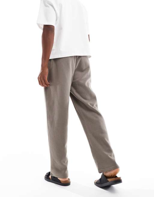 Brave Soul – Weit geschnittene Jogginghose in Taupe, 5 von 5