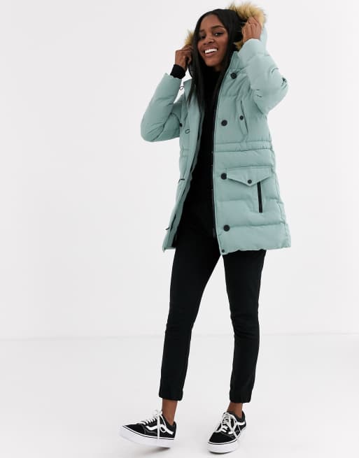 Brave Soul Whitehorse Gewatteerde parka