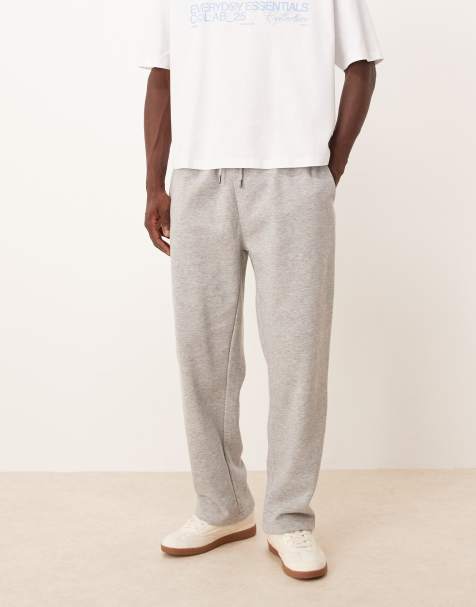 Brave Soul Wide leg joggers in grey - view 1
