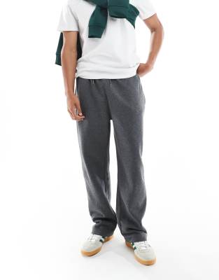 Широкие спортивные брюки Brave Soul угольно-серого цвета с завязками на талии 7990₽