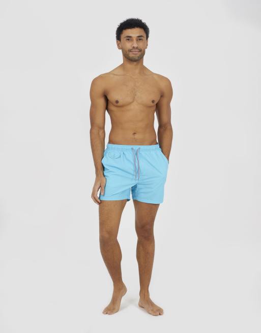 Brave Soul zwemshort met elastische taille in aqua, 3 van 4