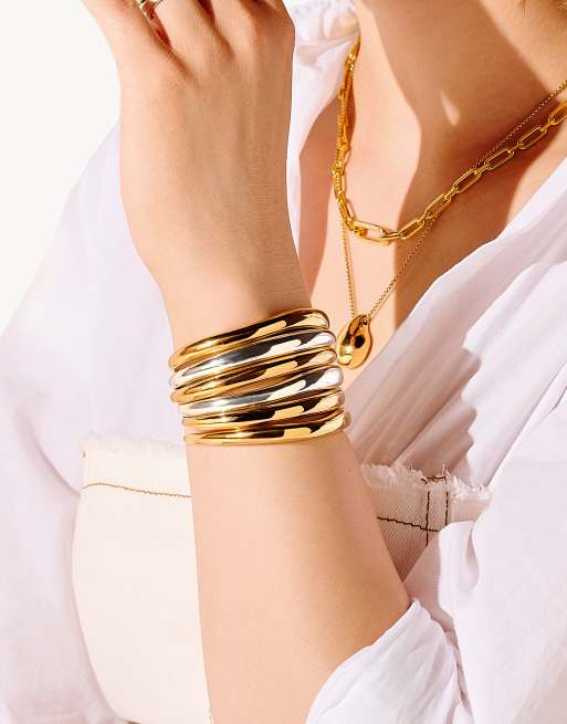 Brazalete dorado de Thomas Sabo, 3 de 4