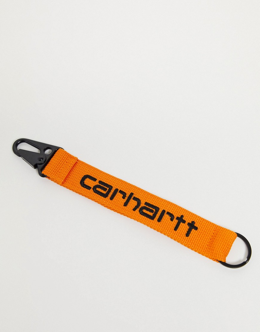 фото Брелок для ключей оранжевого цвета carhartt wip jayden-оранжевый цвет