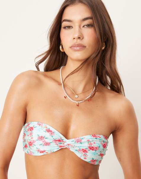 Bright Swimwear - Nia Waterloo - Haut de bikini bandeau - Bleu - view 1