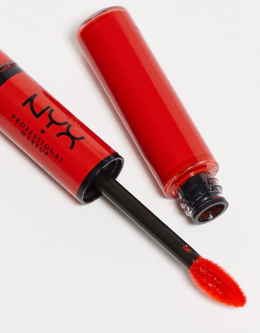 Brillo de labios duradero Shine Loud de NYX Professional Makeup: Tono Stay Stuntin, 2 de 4