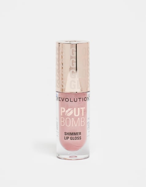 Brillo de labios efecto purpurina Pout Bomb de Revolution: Tono Shine Pink - view 1